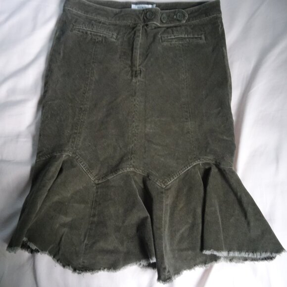 womens Ricki's size 2 distressed flared skirt - Picture 1 of 6